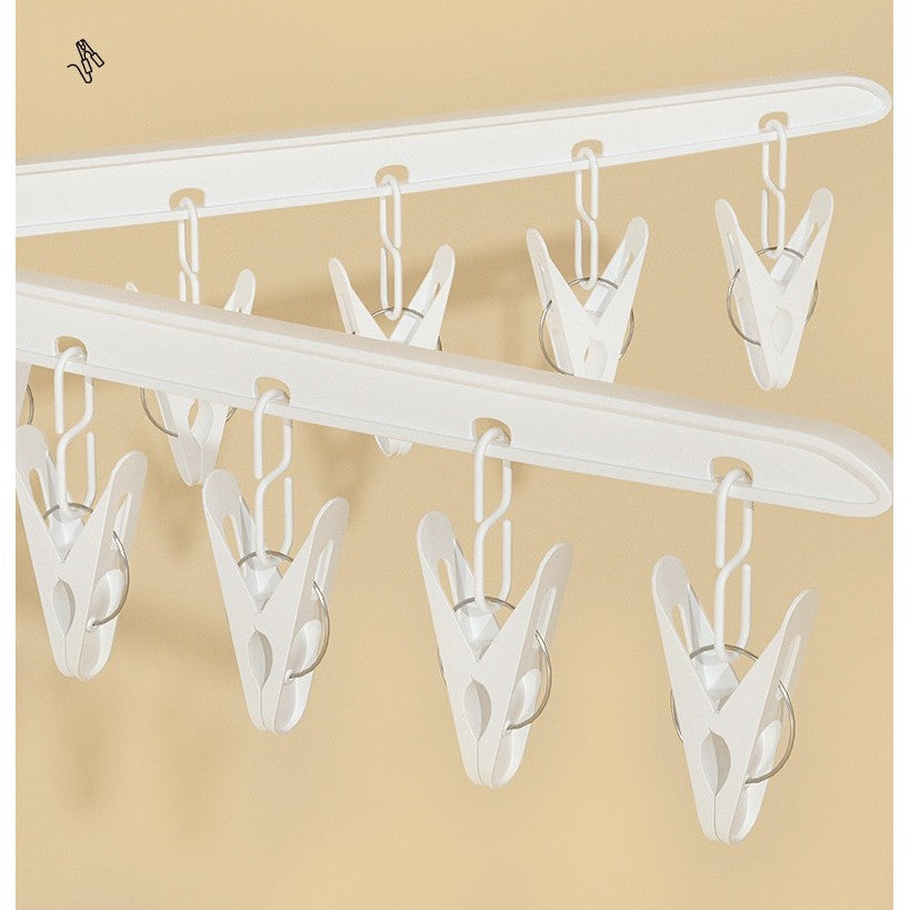 Uscator de Rufe Vertical, Vivimall, 3 Niveluri, Pliabil, din ABS+PP+Otel Inoxidabil, Rotire 360 Grade, 178.7 x 75 cm, Alb - vivimall.ro