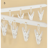 Uscator de Rufe Vertical, Vivimall, 3 Niveluri, Pliabil, din ABS+PP+Otel Inoxidabil, Rotire 360 Grade, 178.7 x 75 cm, Alb - vivimall.ro