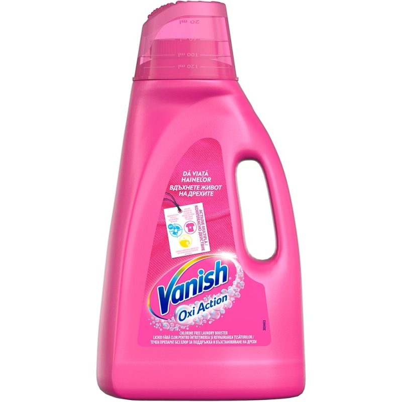Solutie Lichida pentru Pete, VANISH, Pink, 3 L - vivimall.ro