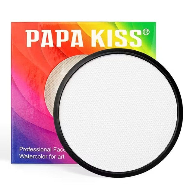 Vopsea pentru Fata si Corp, Vivimall, cu Pigment Fosforescent, 30 g, Activare cu Apa, Alb - vivimall.ro
