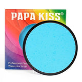 Vopsea pentru față Vivimall albastru deschis 30 g, aplicată cu pensulă pe față, machiaj artistic