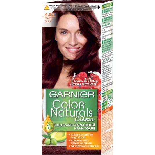 Hajfesték, Garnier Color Naturals, 4.62 Édes Cseresznye
