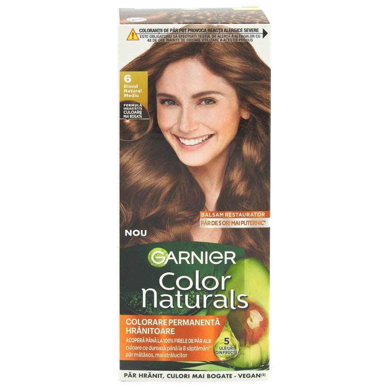 Hajfesték, Garnier Color Naturals, 6 Közép Szőke