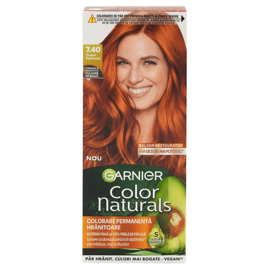 Hajfesték, Garnier Color Naturals, 7/40, Szenvedélyes réz árnyalat