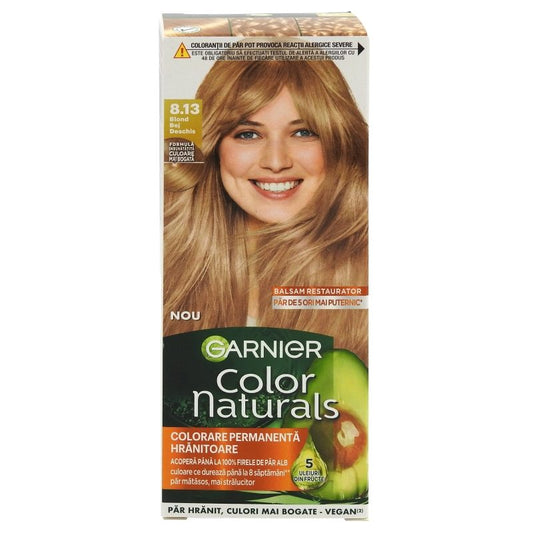 Hajfesték, Garnier Color Naturals, 8.13 Világos Bézs Szőke