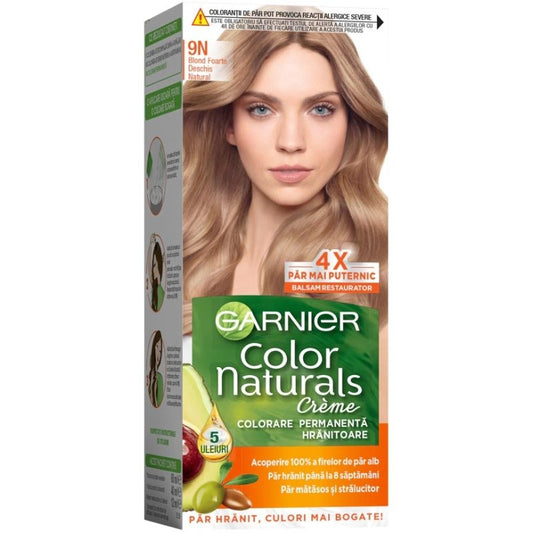 Hajfesték, Garnier Color Naturals, 9N Természetes Nagyon Világos Szőke