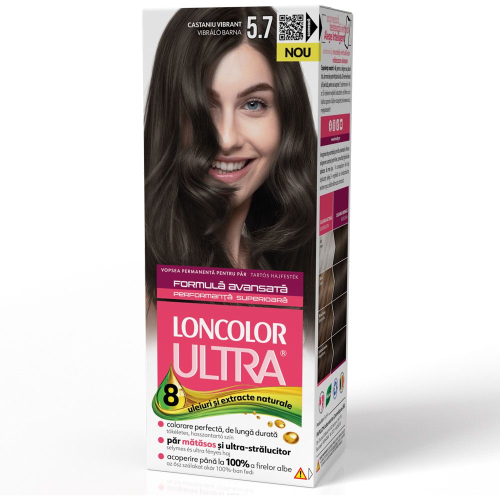 Hajfesték, Loncolor Ultra, 5/7 Élénk gesztenye