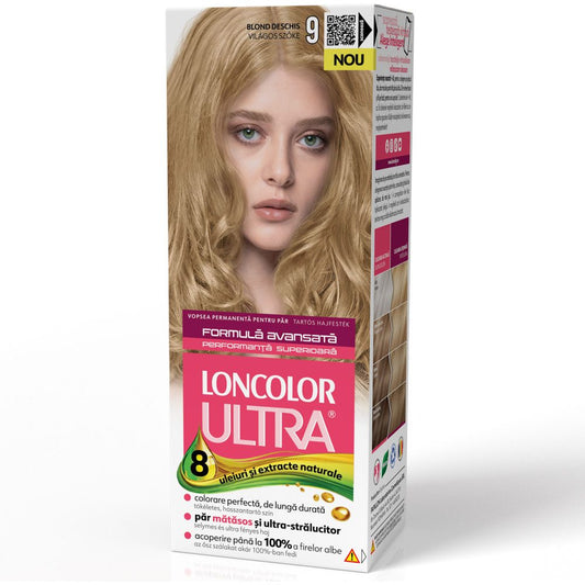 Hajfesték, Loncolor Ultra, 9 Világos Szőke