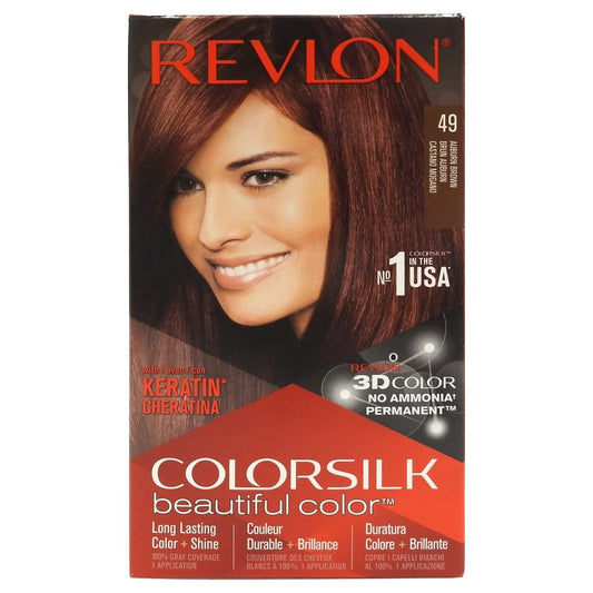 Hajfesték, Revlon Color Silk, 49 Auburn Brown