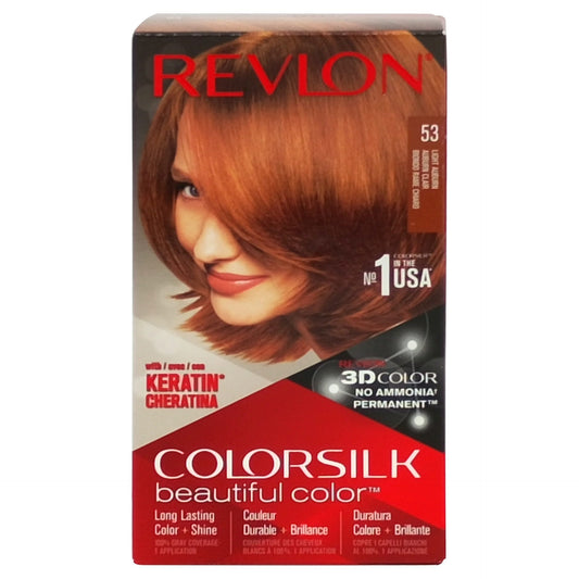 Hajfesték, Revlon Color Silk, 53 Világos vörösesbarna