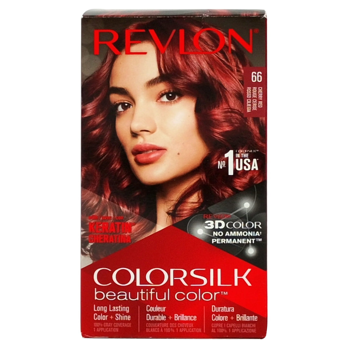 Hajfesték, Revlon Color Silk, 66 Cseresznyepiros