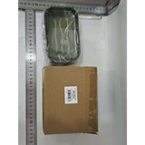 Savoniera Dubla, Flippy, 2 Straturi, Instalare fara Perforare, Agatatoare Burete, 13.5 x 8.5 x 6 cm, Verde Inchis