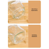 Recipient Condimente, Vivimall, din Stilca, 180 ml, cu Maner si Lingurita, 11.3 x 8.2 cm, Capac Ondulat, Galben - vivimall.ro