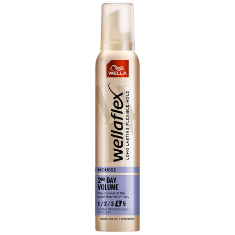 Spuma pentru Par, WELLAFLEX, 2 zile Volum Extra Puternic, 200 ml - vivimall.ro