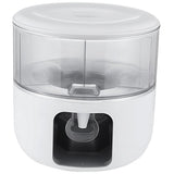 Dozator de apa Vivimall, 3 compartimente rotative, capacitate mare de 3l, alb - vivimall.ro