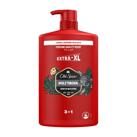 Gel de Duș Old Spice Wolfthorn, 1000 mL – Aroma Intensă