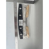 Taietor Feliator de Pizza, Vivimall, din Otel Inoxidabil, cu Capac, Maner din Doua Bucatie, din Lemn, Antialunecare, Lama Neteda si Ascutita, 34x10 cm, Maro - vivimall.ro