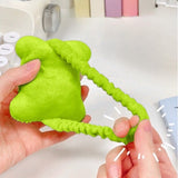 Suport de Mana, Flippy, Pernuta pentru Incheietura cu Banda Elastica, pentru Mouse, Moale, 7.5 x 7 cm, Verde