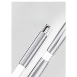 Mop Plat, Vivimall, cu Sistem de Stoarcere, 4 Lavete Incluse, Lungime Telescopica 140 cm, Argintiu - vivimall.ro