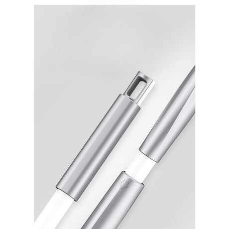 Mop Plat, Vivimall, cu Sistem de Stoarcere, 4 Lavete Incluse, Lungime Telescopica 140 cm, Argintiu - vivimall.ro