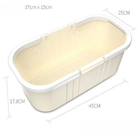 Galeata pentru Mop Plat, Vivimall, 45 x 25 x 17.8 cm, Compatibilia cu Mop, 37 x 15 cm, Galben - vivimall.ro