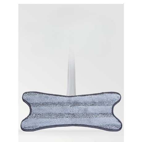 Rezerva Mop Plat, Vivimall, din Fibre Superfine, Lavabila, 15 x 38 cm, Argintiu - vivimall.ro