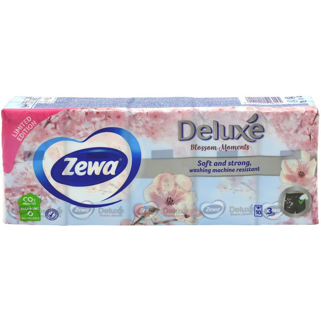 Batiste Igienice, ZEWA, Model, Set 10 Bucati, 3 Straturi - vivimall.ro